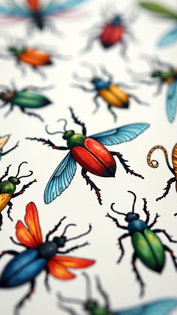 whimsical bug illustration creativity