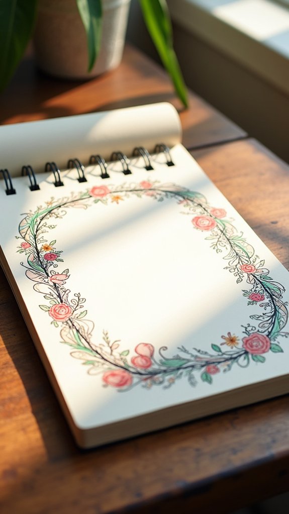 whimsical doodles invite creativity