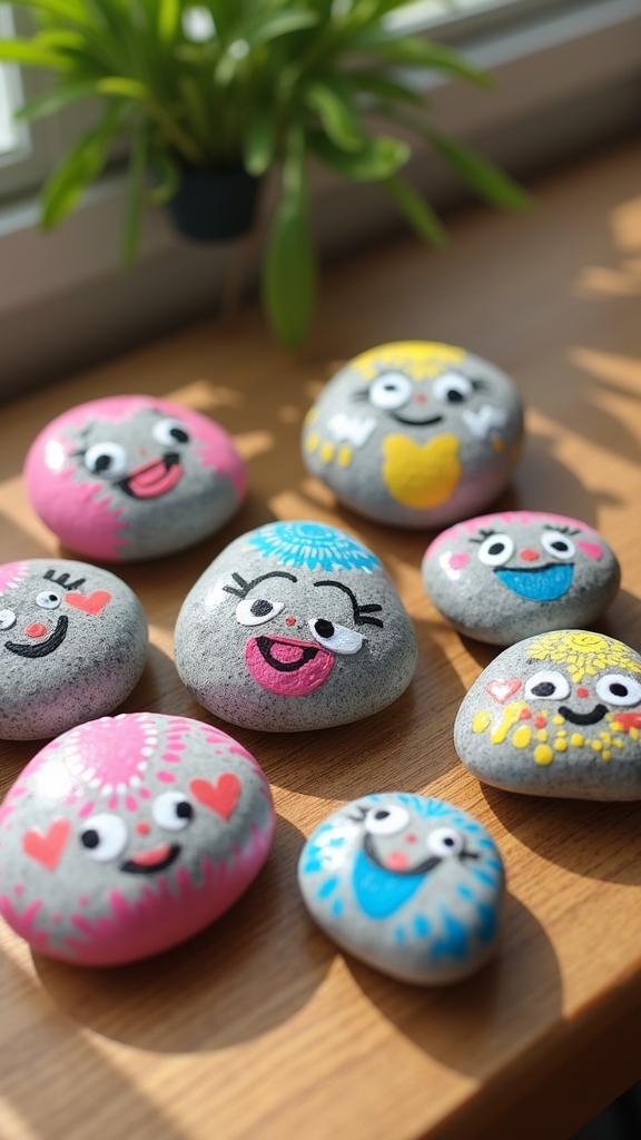 whimsical stone creature creation