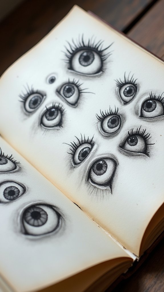 wide eyed innocent surprise