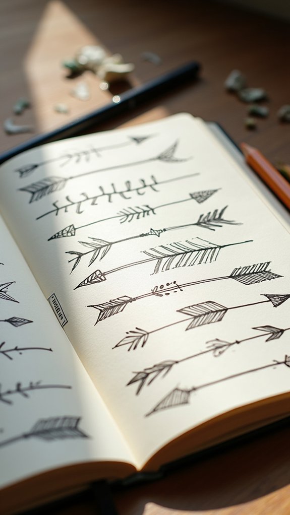 wild overlapping arrow exploration