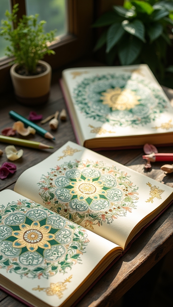 botanical art journal creativity