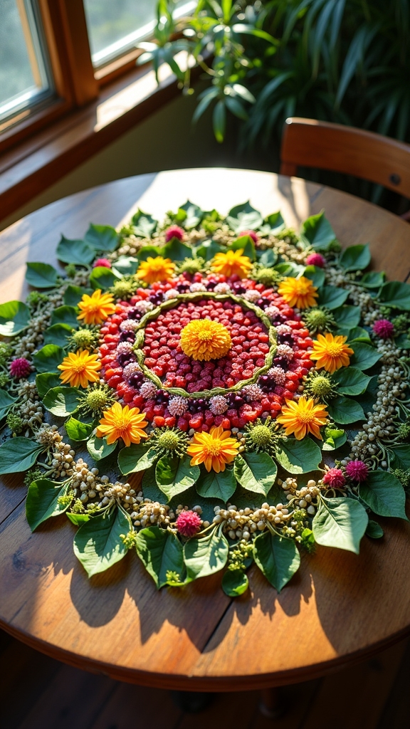 botanical mandalas inspire calm