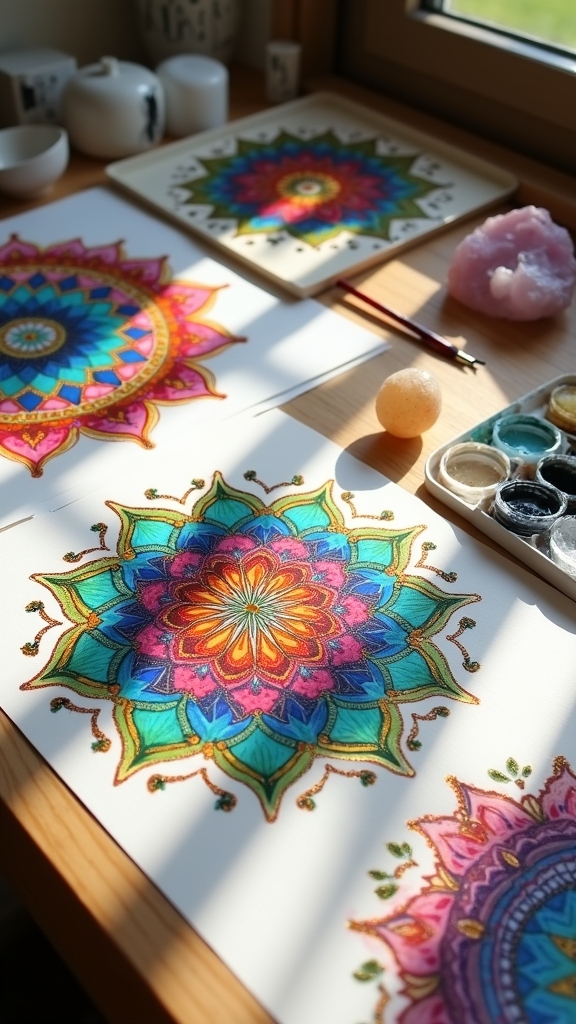 chakra lotus mandalas meanings