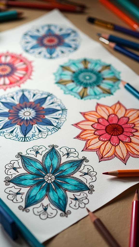 colorful emotional reflection tracker