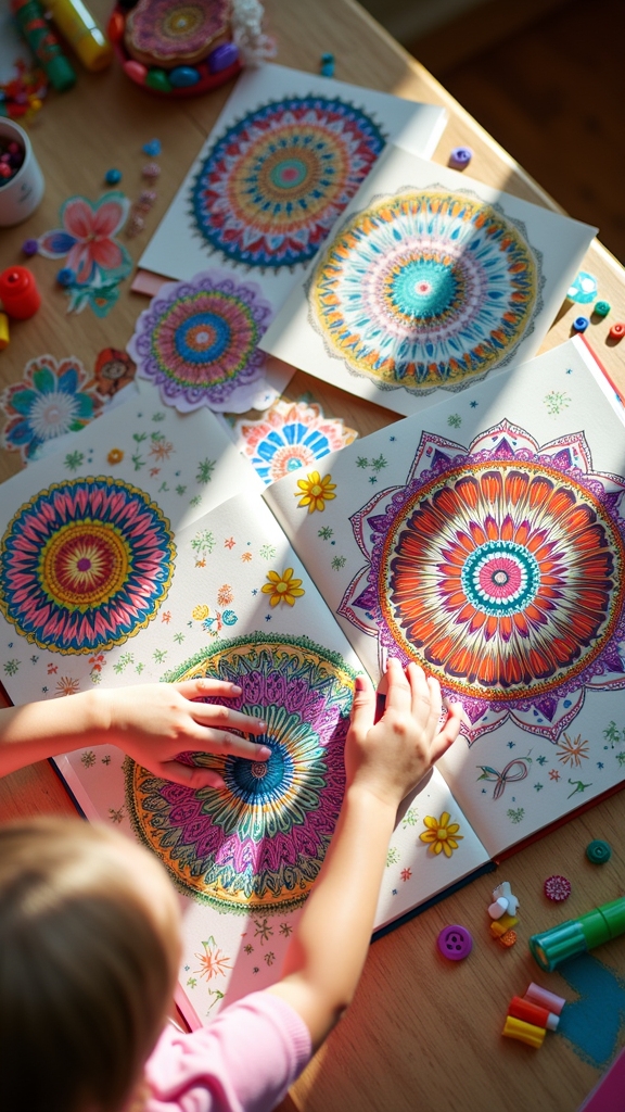 creative mandala art fun