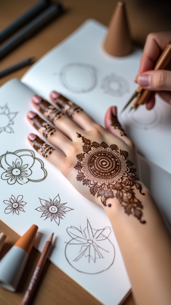 develop your unique mandala