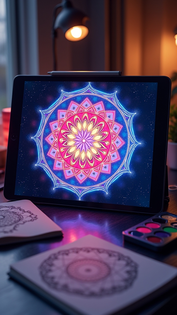 digital mandala artistry unleashed