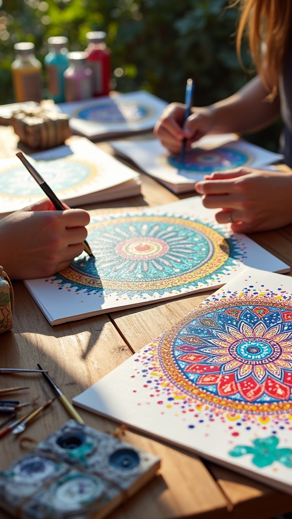 dot mandala art supplies