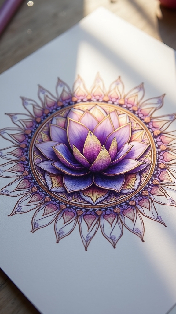 dreamy lotus moon design