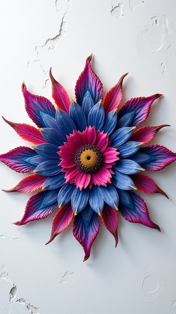 floral mandalas for planners