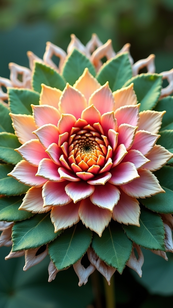 floral motifs enhance mandalas