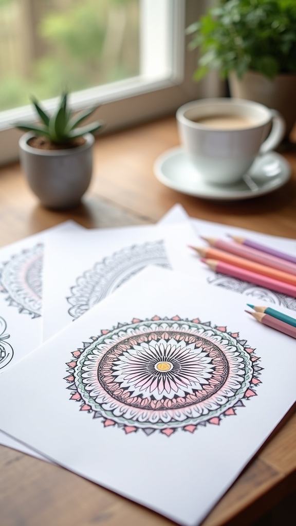 gentle mandalas for beginners