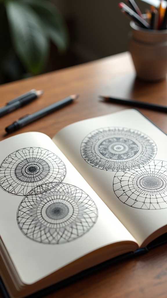 grid guides for balanced designs