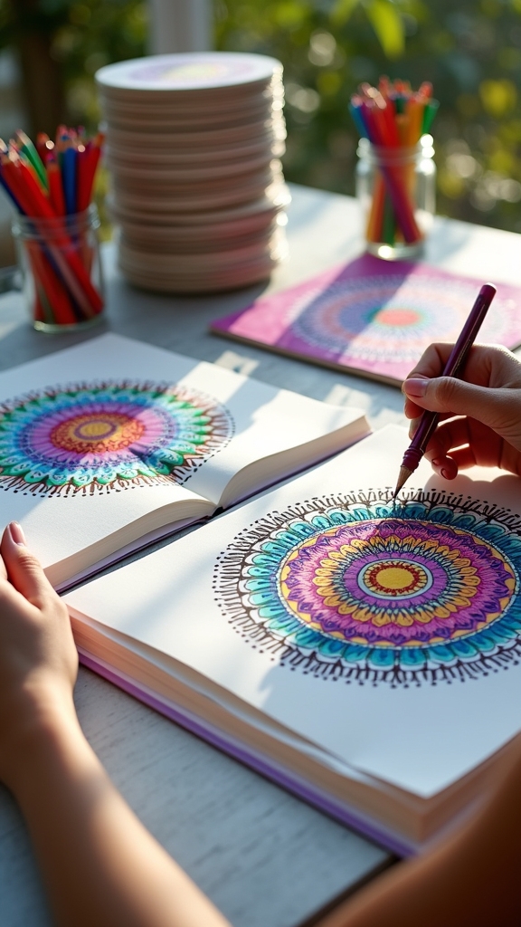 mandala art practice tools
