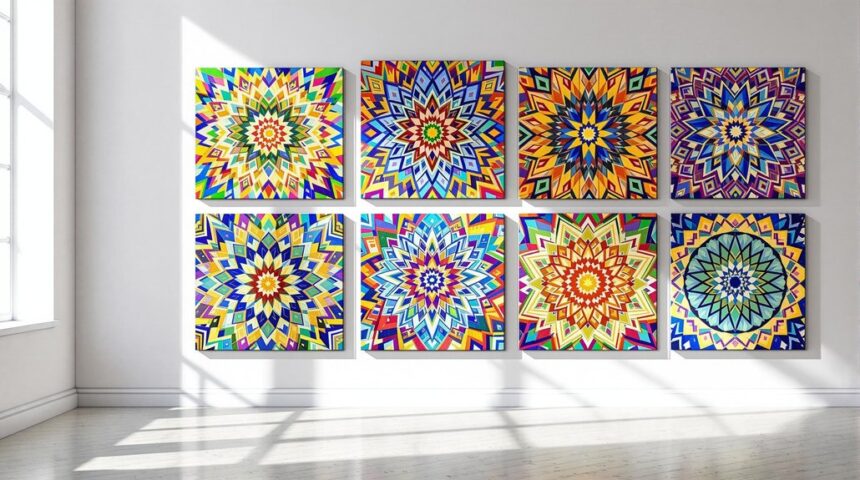 mandala art statement pieces