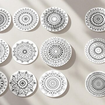 mandala circle pattern designs