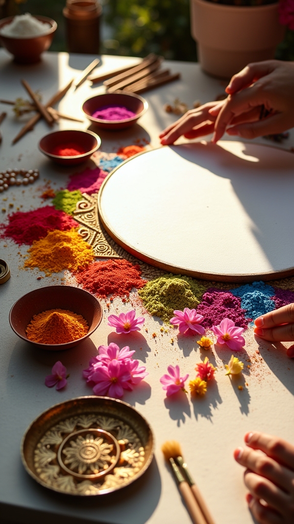 mandala creation supply list