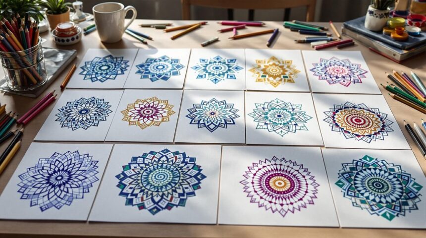 mandala design patterns practice
