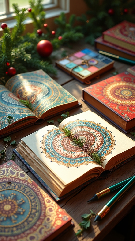 mandala gift books for relaxation