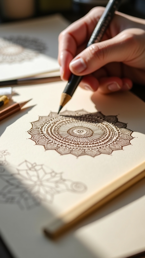 mandala mehndi art essentials