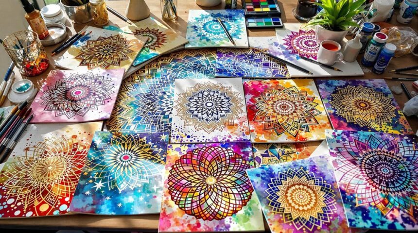 mandala painting methods explored