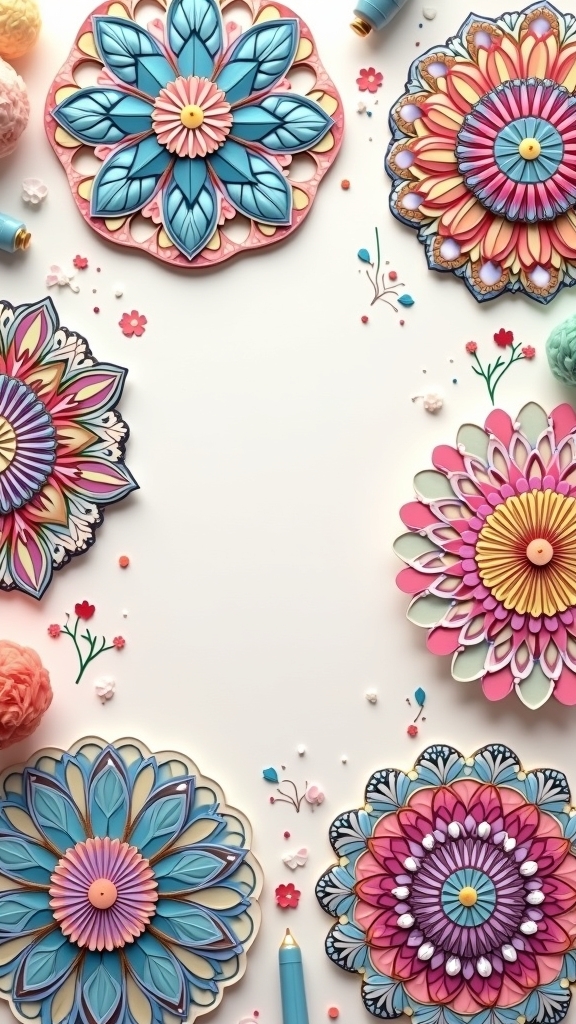 mandala vectors enhance crafts