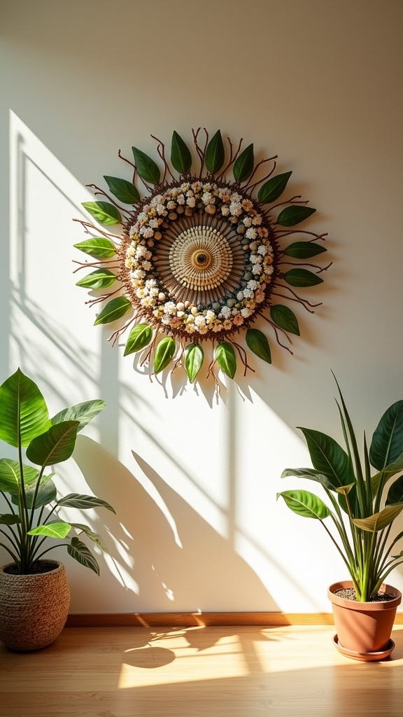 nature inspired mandala art