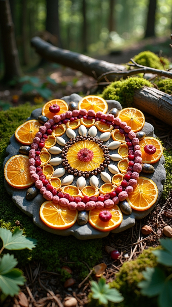 nature inspired mandala artistry