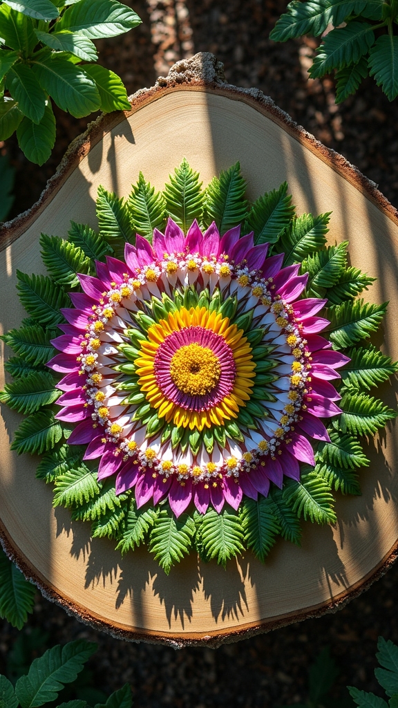 nature s vibrant mandala art