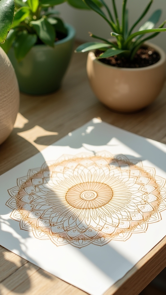 printable mandala art creations