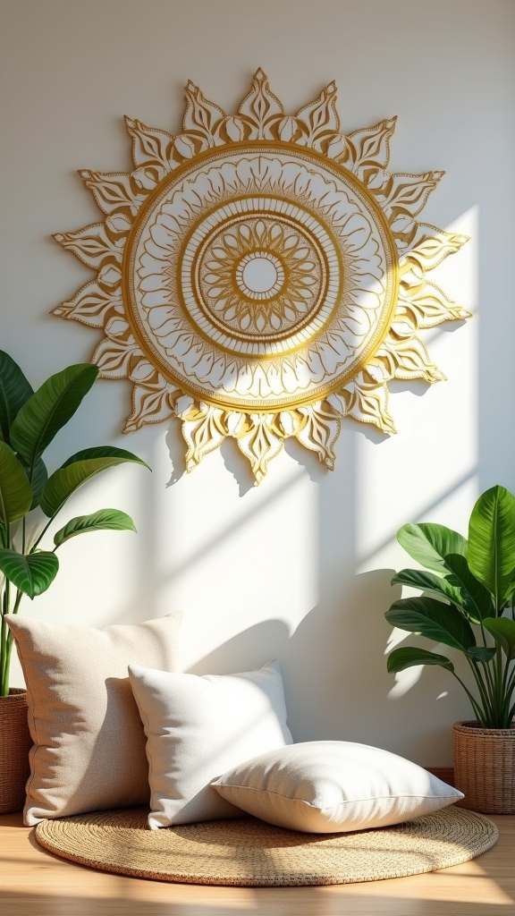 serene mandala wall decor