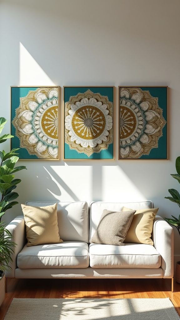 stunning mandala wall art