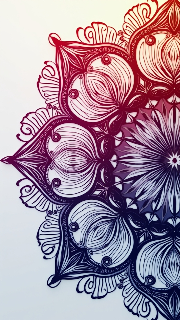transformative abstract mandala branding