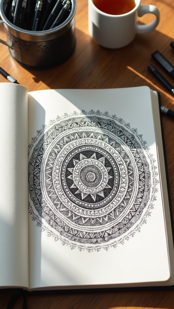 unique layered pattern designs